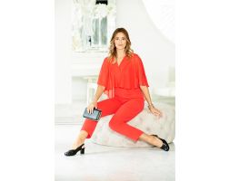 Womens Wide Fit Slingback Mid Heel Shoe - Trudy
