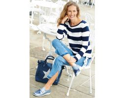 Womens Wide Fit Touch Strap Easy Access Flat Shoes - Royston