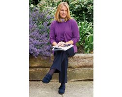 Womens Wide Fit Easy Access Slippers - Eunice