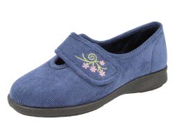 Womens Wide Fit Slippers - Dallas