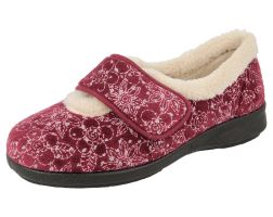 Womens Wide Fit Slippers - Harper