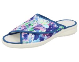 Womens Wide Fit Slide  Mule Sandals - Swallow