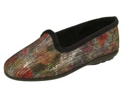 Womens Wide Fit Ballerina Slippers - Sophie