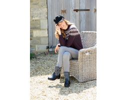 Womens Wide Fit Calf Length Boots - Kite
