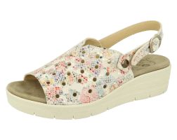 Womens Wide Fit 2-in-1 Wedge Sandals - Gemini