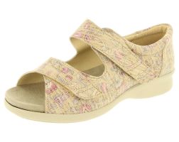 Womens Wide Fit Full Back Adjustable Strap Sandals - Eider