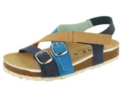 Womens Wide Fit Vegan Friendly Footbed Sandals - Suki