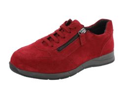 Womens Wide Fit Zip Entry Lace Trainers - Harrier