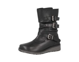 Womens Wide Fit Adjustable Leg Mid-Calf Boots - Muntjac