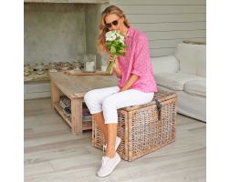 Womens Wide Fit Lace Up Canvas Shoes - Kangaroo
