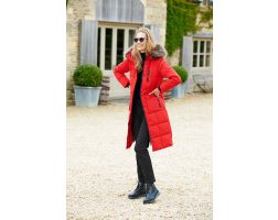 Womens Wide Fit Lace Wedge Heel Boots - Selby