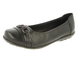 Womens Wide Fit Ballet Flat Shoes - Destiny