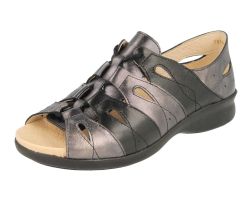 Womens Wide Fit Full Back Sandals - Hazel