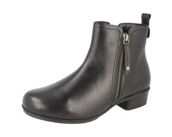 Womens Wide Fit Ankle Boots - Seville