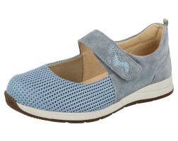 Womens Wide Fit Stretch Panel Casual Shoe - Hawaii