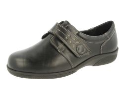 Womens Wide Fit Easy Access Flat Shoes - Rory