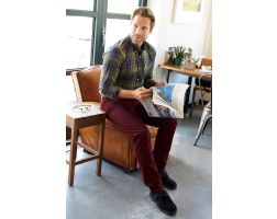 Mens Wide Fit Slippers - Daniel