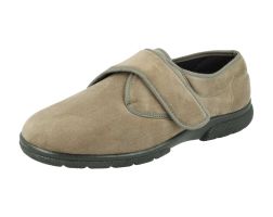 Mens Wide Fit Easy Access House Shoe Slippers - Edison
