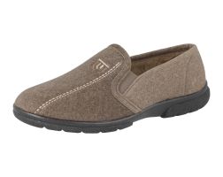 Mens Wide Fit Easy Access House Shoe Slippers - Duncan