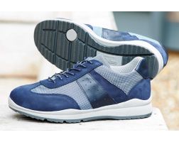 Mens Wide Fit Lace Up Trainer - Wakefield