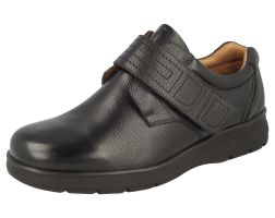 Mens Wide Fit Touch Strap Casual Shoes - Beaumont