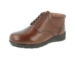 Mens Wide Fit Lace Up Ankle Boots - Douglas