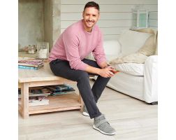 Mens Wide Fit Easy Access Casual Shoes - Bennett