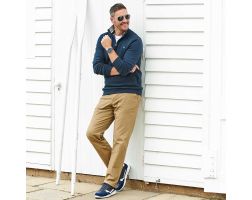 Mens Wide Fit Lace Up Trainer Style Casual Shoes - Benedict