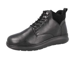 Mens Wide Fit Lace Up Boots - Ronnie