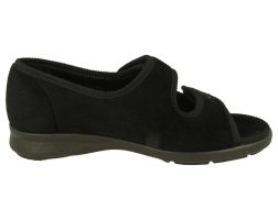 Womens Wide Fit Open Toe Slippers - Ace 2