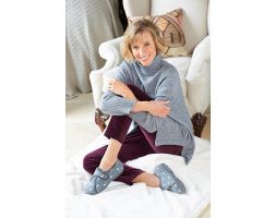 Womens Wide Fit Easy Access Slippers - Savannah