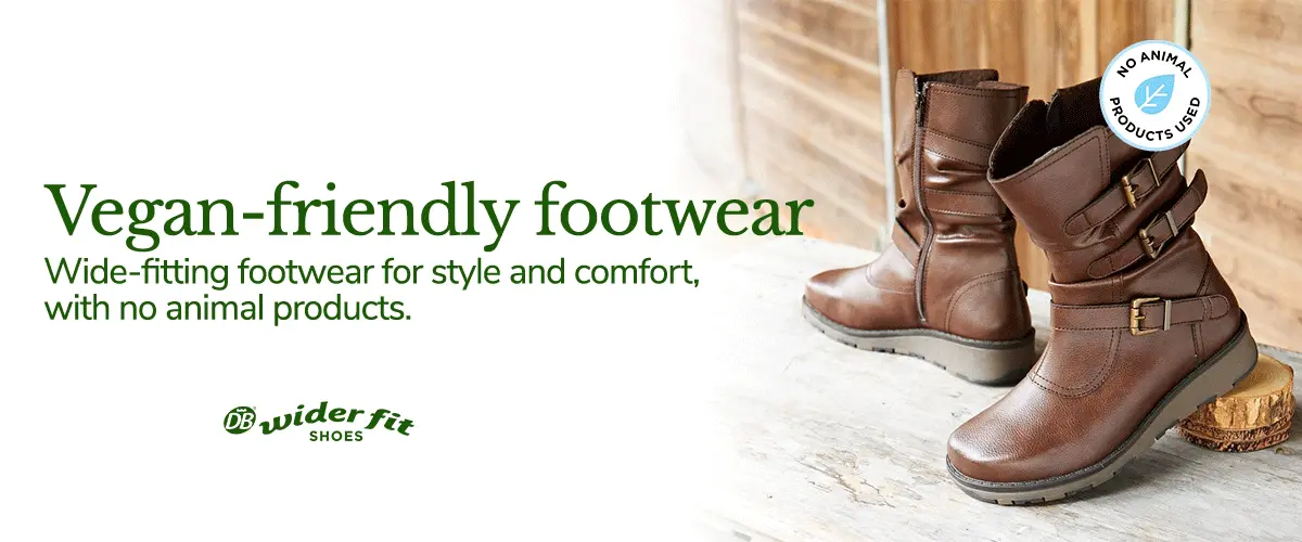 Wide Fit Vegan Shoes & Boots For 2024