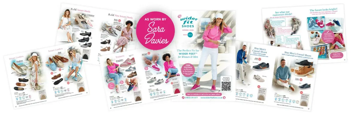 Your Wide Fit Shoe Catalogue