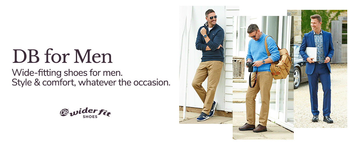 Stylish Wide Fitting Shoes for Men