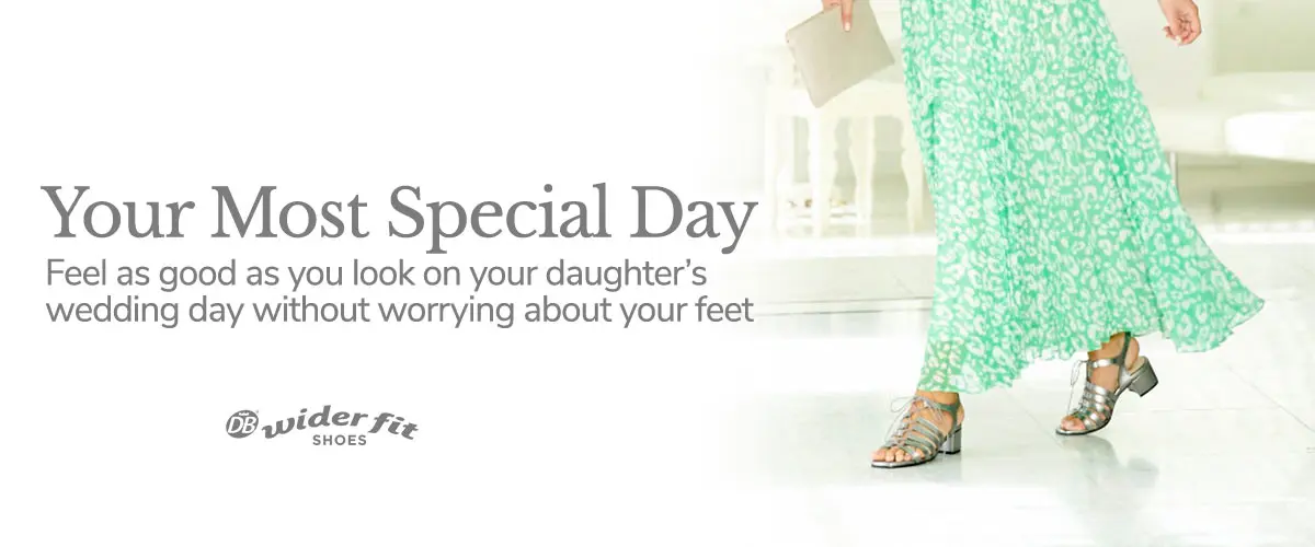 Wide-Fitting Wedding Shoes For Mother of the Bride
